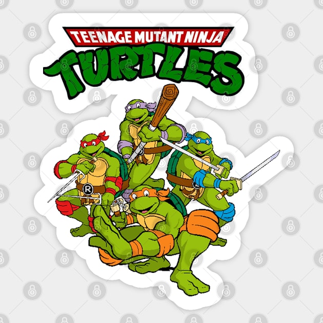 TMNT Sticker by nurkaymazdesing